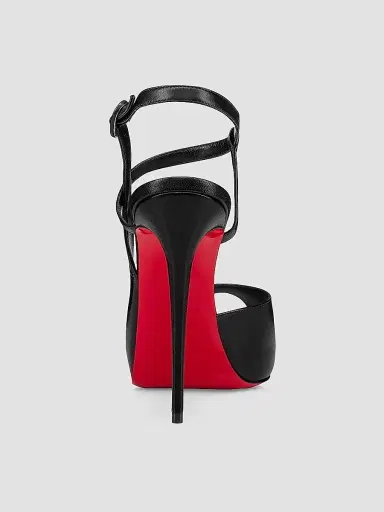 Christian Louboutin Women's Jenlove Alta Leather 120MM Strappy Pumps | Thumbnail 3 Christian Louboutin Women's Jenlove Alta Leather 120MM Strappy Pumps | Thumbnail 3