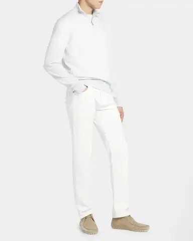 Loro Piana Men's Roadster 1/4-Zip Cashmere Sweater | Thumbnail 2 Loro Piana Men's Roadster 1/4-Zip Cashmere Sweater | Thumbnail 2