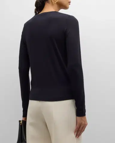 Majestic Filatures Soft Touch Button-Front Cardigan | Thumbnail 6 Majestic Filatures Soft Touch Button-Front Cardigan | Thumbnail 6