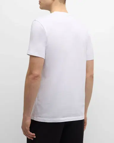 Moncler Men's Logo T-Shirt with Patch | Thumbnail 3 Moncler Men's Logo T-Shirt with Patch | Thumbnail 3
