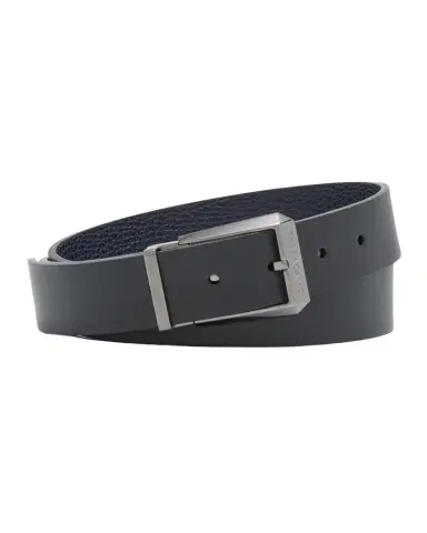 Ferragamo Men's Double Adjustable Leather Belt | Thumbnail 1 Ferragamo Men's Double Adjustable Leather Belt | Thumbnail 1