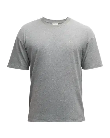 Saint Laurent Men's YSL Pique T-Shirt | Thumbnail 1 Saint Laurent Men's YSL Pique T-Shirt | Thumbnail 1