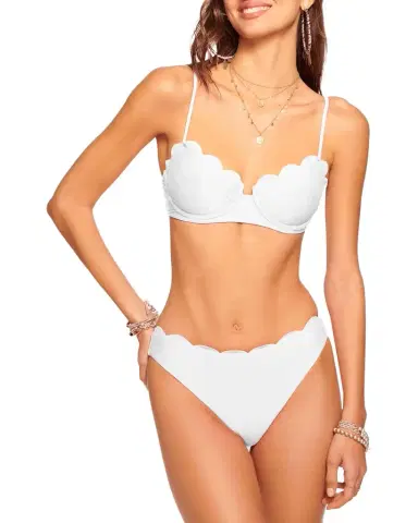 Ramy Brook Amani Scallop Bikini Bottoms | Thumbnail 1 Ramy Brook Amani Scallop Bikini Bottoms | Thumbnail 1