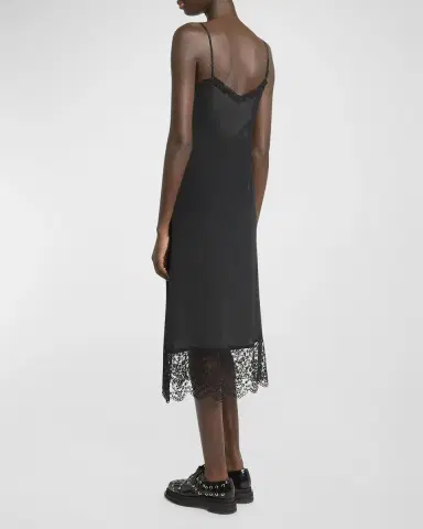 Simone Rocha Lace-Trim Slip Dress | Thumbnail 4 Simone Rocha Lace-Trim Slip Dress | Thumbnail 4