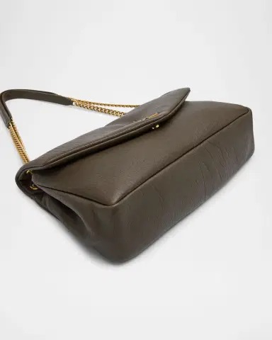 Saint Laurent Calypso Large YSL Shoulder Bag in Leather | Thumbnail 7 Saint Laurent Calypso Large YSL Shoulder Bag in Leather | Thumbnail 7