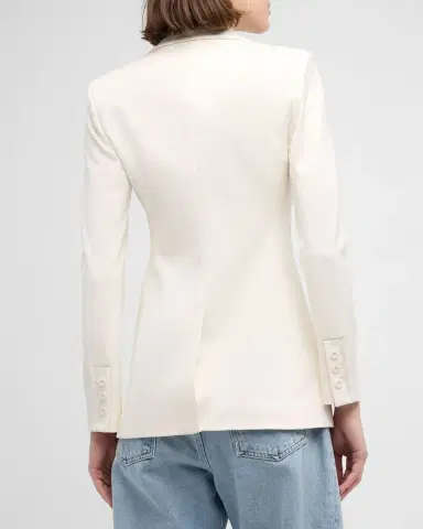 ALICE + OLIVIA Breann Long Fitted Blazer | Thumbnail 3 ALICE + OLIVIA Breann Long Fitted Blazer | Thumbnail 3