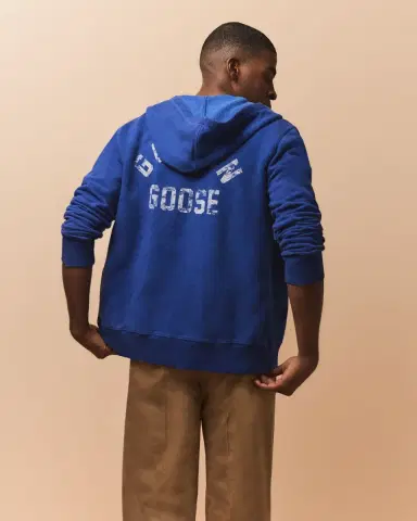 Golden Goose Men's Journey Logo Zip Hoodie | Thumbnail 5 Golden Goose Men's Journey Logo Zip Hoodie | Thumbnail 5