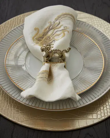 Kim Seybert Orient Napkin Ring | Thumbnail 2 Kim Seybert Orient Napkin Ring | Thumbnail 2