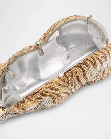 Judith Leiber Couture Wildcat Golden Cub Crystal Clutch Bag | Thumbnail 3 Judith Leiber Couture Wildcat Golden Cub Crystal Clutch Bag | Thumbnail 3