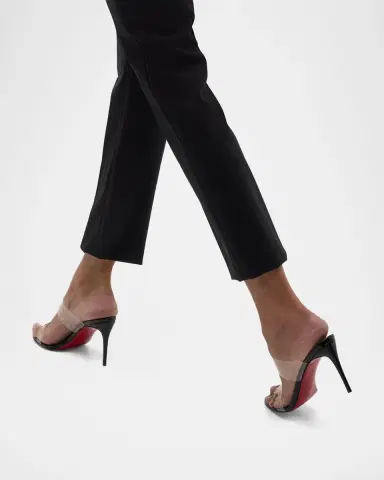 Christian Louboutin 85mm Just Nothing Clear Slide Sandals | Thumbnail 2 Christian Louboutin 85mm Just Nothing Clear Slide Sandals | Thumbnail 2