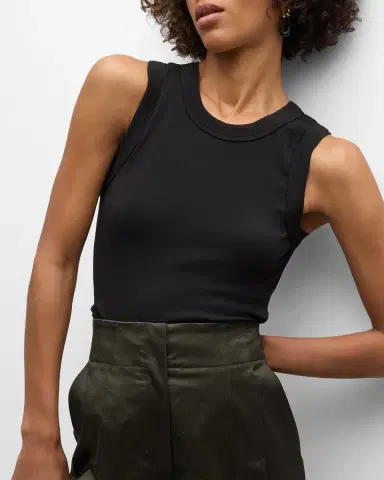 A.L.C. Hadley Classic Cotton Tank Top | Thumbnail 7 A.L.C. Hadley Classic Cotton Tank Top | Thumbnail 7