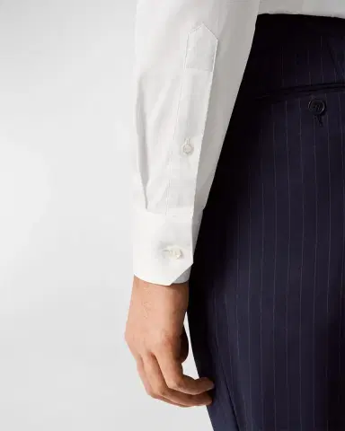 Eton Men's Slim Fit Elevated Twill Shirt | Thumbnail 5 Eton Men's Slim Fit Elevated Twill Shirt | Thumbnail 5