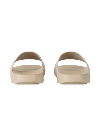 Givenchy Men's Label Slide Mules in Rubber - Taupe | Thumbnail 3 Givenchy Men's Label Slide Mules in Rubber - Taupe | Thumbnail 3