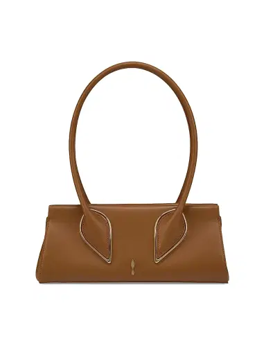 Christian Louboutin Women's Venus Leather Shoulder Bag - Cuoio | Thumbnail 1 Christian Louboutin Women's Venus Leather Shoulder Bag - Cuoio | Thumbnail 1