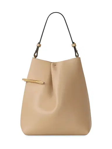 Givenchy Women's Pinch Me Pouch in Nappa Leather - Sand | Thumbnail 1 Givenchy Women's Pinch Me Pouch in Nappa Leather - Sand | Thumbnail 1