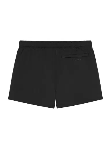 Givenchy Men's Swim Shorts with Paris Embroidery - Black | Thumbnail 2 Givenchy Men's Swim Shorts with Paris Embroidery - Black | Thumbnail 2