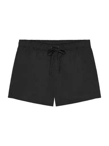 Givenchy Men's Swim Shorts with Paris Embroidery - Black | Thumbnail 1 Givenchy Men's Swim Shorts with Paris Embroidery - Black | Thumbnail 1