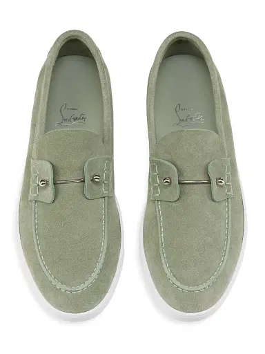 Christian Louboutin Men's Chambeliboat Leather Loafers | Thumbnail 4 Christian Louboutin Men's Chambeliboat Leather Loafers | Thumbnail 4