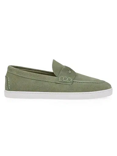 Christian Louboutin Men's Chambeliboat Leather Loafers | Thumbnail 1 Christian Louboutin Men's Chambeliboat Leather Loafers | Thumbnail 1