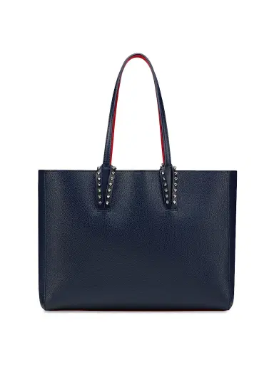 Christian Louboutin Women's Cabata Leather Tote Bag - Zaffiro | Thumbnail 1 Christian Louboutin Women's Cabata Leather Tote Bag - Zaffiro | Thumbnail 1