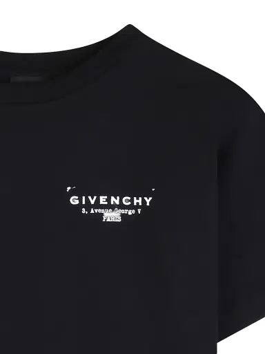 Givenchy Little Boy's & Boy's Logo-Print Cotton Jersey T-Shirt - Black | Thumbnail 3 Givenchy Little Boy's & Boy's Logo-Print Cotton Jersey T-Shirt - Black | Thumbnail 3