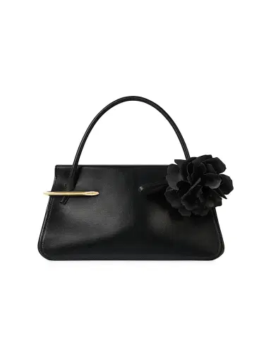 Givenchy Women's Small Rose Petals Charm in Nappa Leather | Thumbnail 3 Givenchy Women's Small Rose Petals Charm in Nappa Leather | Thumbnail 3