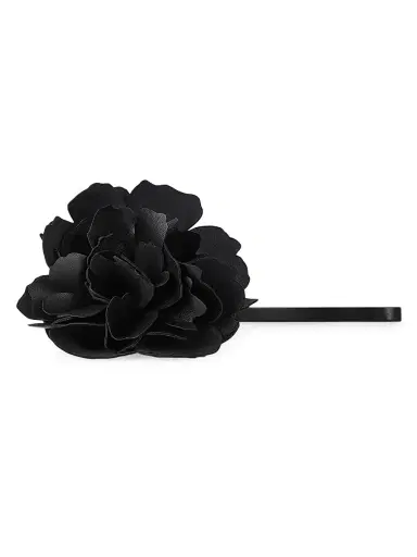Givenchy Women's Small Rose Petals Charm in Nappa Leather | Thumbnail 1 Givenchy Women's Small Rose Petals Charm in Nappa Leather | Thumbnail 1