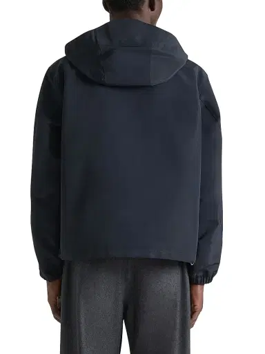 Givenchy Men's Windbreaker Jacket in Polyfaille Embroidered Paris - Navy - Size XXL | Thumbnail 3 Givenchy Men's Windbreaker Jacket in Polyfaille Embroidered Paris - Navy - Size XXL | Thumbnail 3