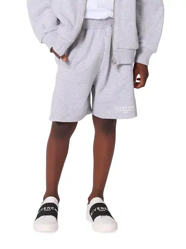 Givenchy Little Boy's & Boy's Logo Sweat Shorts - Grey | Thumbnail 3 Givenchy Little Boy's & Boy's Logo Sweat Shorts - Grey | Thumbnail 3