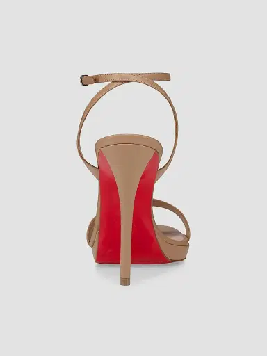 Christian Louboutin Women's Miss Z Queen 0MM Leather Sandals - Blush | Thumbnail 3 Christian Louboutin Women's Miss Z Queen 0MM Leather Sandals - Blush | Thumbnail 3