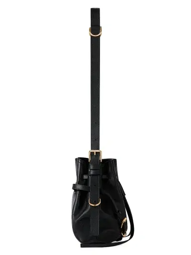 Givenchy Women's Small Voyou Bucket Bag in Shiny Leather - Black | Thumbnail 3 Givenchy Women's Small Voyou Bucket Bag in Shiny Leather - Black | Thumbnail 3