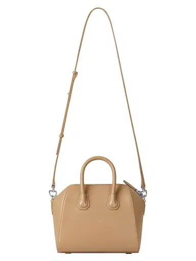 Givenchy Women's Mini Antigona Top Handle Bag in Box Leather | Thumbnail 3 Givenchy Women's Mini Antigona Top Handle Bag in Box Leather | Thumbnail 3