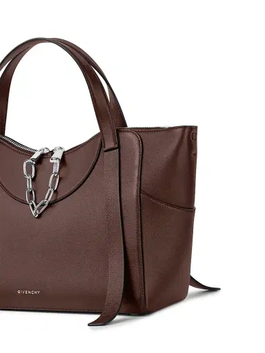 Givenchy Women's Medium The Snatch Top Handle Bag in Grained Leather | Thumbnail 2 Givenchy Women's Medium The Snatch Top Handle Bag in Grained Leather | Thumbnail 2