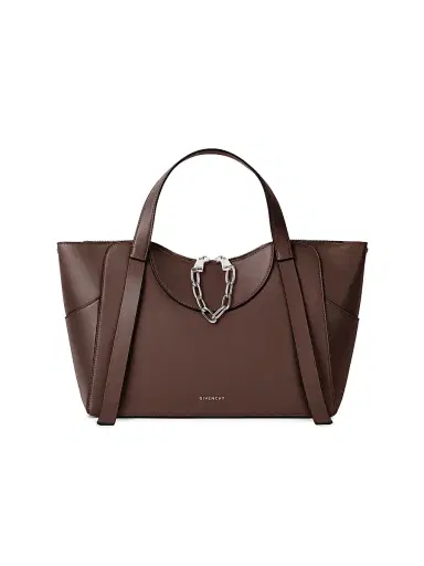 Givenchy Women's Medium The Snatch Top Handle Bag in Grained Leather | Thumbnail 1 Givenchy Women's Medium The Snatch Top Handle Bag in Grained Leather | Thumbnail 1