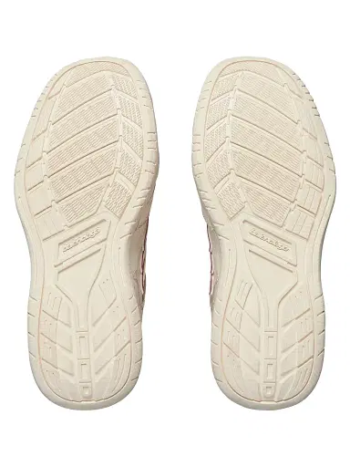 Balenciaga Women's Hamptons Medium Worn-Out Sneakers - Off White Red | Thumbnail 5 Balenciaga Women's Hamptons Medium Worn-Out Sneakers - Off White Red | Thumbnail 5