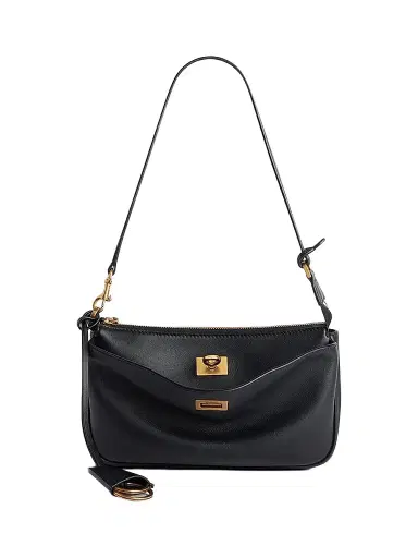 Balenciaga Women's Rodeo Sling Pochette Shoulder Bag - Black | Thumbnail 1 Balenciaga Women's Rodeo Sling Pochette Shoulder Bag - Black | Thumbnail 1