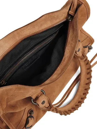 Balenciaga Women's Le City Bag Crossbody Bag - Camel | Thumbnail 6 Balenciaga Women's Le City Bag Crossbody Bag - Camel | Thumbnail 6