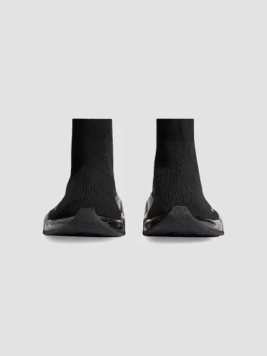 Balenciaga Women's Speed 2.0 Full Clear Sole Recycled Knit Sneakers | Thumbnail 4 Balenciaga Women's Speed 2.0 Full Clear Sole Recycled Knit Sneakers | Thumbnail 4