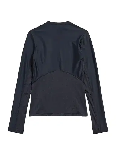 Balenciaga Women's Long Sleeve Fitted Top - Black | Thumbnail 2 Balenciaga Women's Long Sleeve Fitted Top - Black | Thumbnail 2