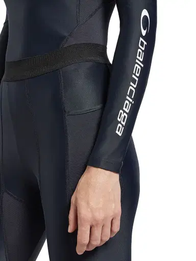 Balenciaga Women's Long Sleeve Fitted Top - Black | Thumbnail 6 Balenciaga Women's Long Sleeve Fitted Top - Black | Thumbnail 6