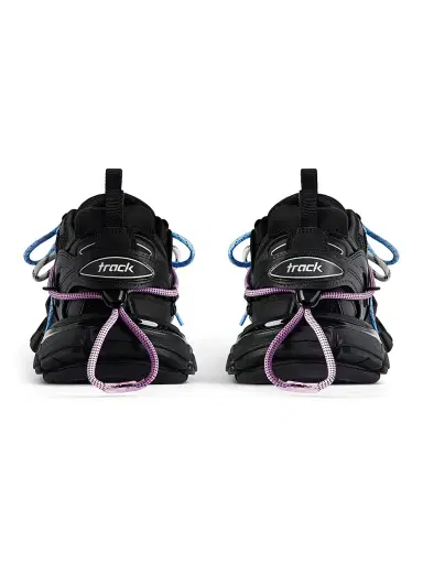 Balenciaga Women's Track Trail Laces Sneaker - Black Multicolor | Thumbnail 3 Balenciaga Women's Track Trail Laces Sneaker - Black Multicolor | Thumbnail 3