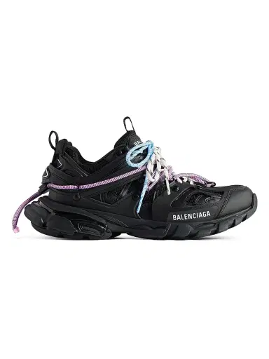 Balenciaga Women's Track Trail Laces Sneaker - Black Multicolor | Thumbnail 1 Balenciaga Women's Track Trail Laces Sneaker - Black Multicolor | Thumbnail 1