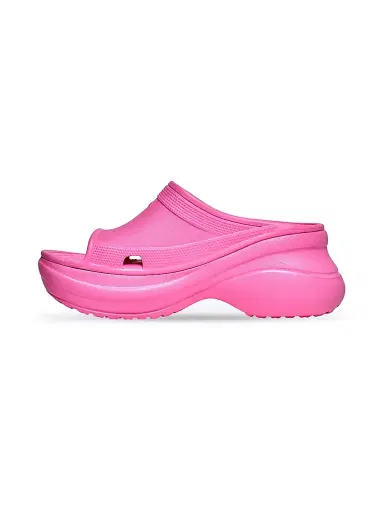 Balenciaga Women's Pool Crocs Slide Sandals | Thumbnail 3 Balenciaga Women's Pool Crocs Slide Sandals | Thumbnail 3