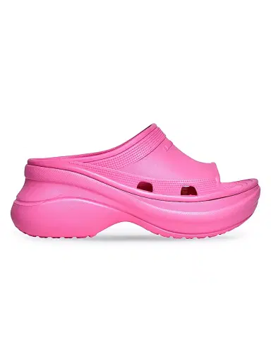 Balenciaga Women's Pool Crocs Slide Sandals | Thumbnail 1 Balenciaga Women's Pool Crocs Slide Sandals | Thumbnail 1