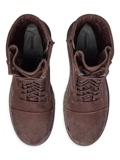 Balenciaga Men's Combat Strike Boots - Dark Brown | Thumbnail 6 Balenciaga Men's Combat Strike Boots - Dark Brown | Thumbnail 6