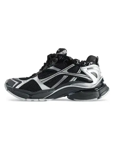Balenciaga Men's Runner Gradient Sneakers - Black Silver - Size 14 | Thumbnail 3 Balenciaga Men's Runner Gradient Sneakers - Black Silver - Size 14 | Thumbnail 3