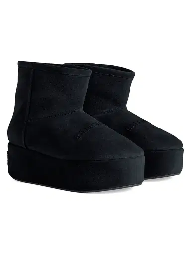 Balenciaga Women's Alaska Platform Booties - Black | Thumbnail 2 Balenciaga Women's Alaska Platform Booties - Black | Thumbnail 2