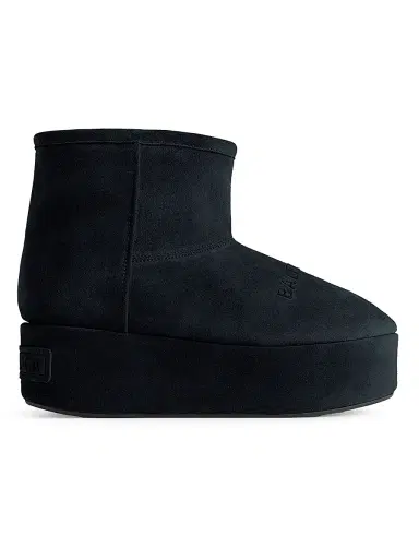 Balenciaga Women's Alaska Platform Booties - Black | Thumbnail 1 Balenciaga Women's Alaska Platform Booties - Black | Thumbnail 1