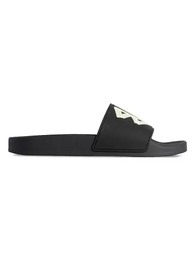 Balenciaga Men's Pool Slide Sandals - Black | Thumbnail 1 Balenciaga Men's Pool Slide Sandals - Black | Thumbnail 1
