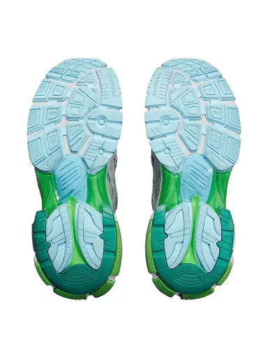 Balenciaga Men's Runner Gradient Sneakers - Grey Green Blue - Size 14 | Thumbnail 7 Balenciaga Men's Runner Gradient Sneakers - Grey Green Blue - Size 14 | Thumbnail 7